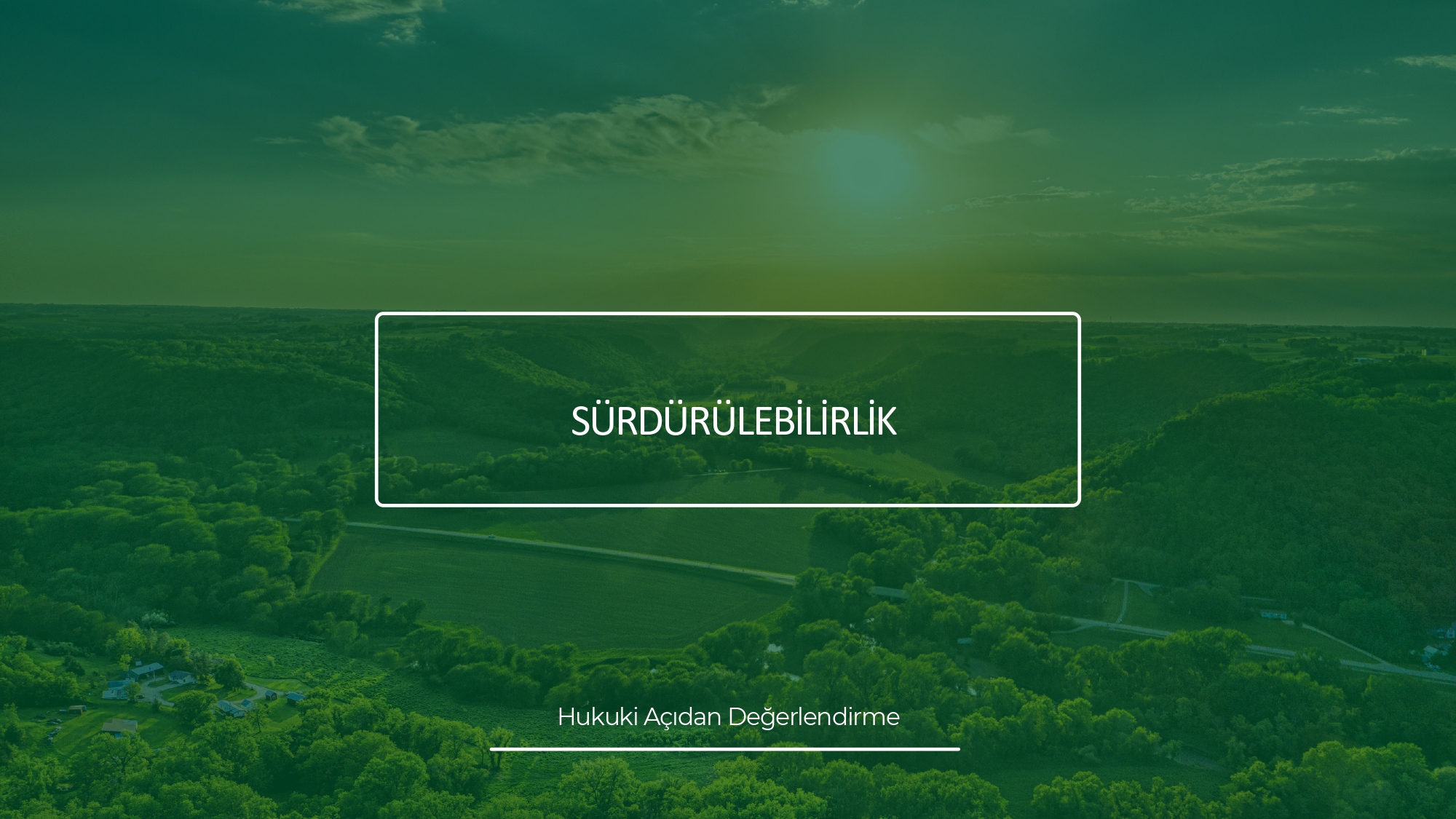 Sürdürülebilirlik
